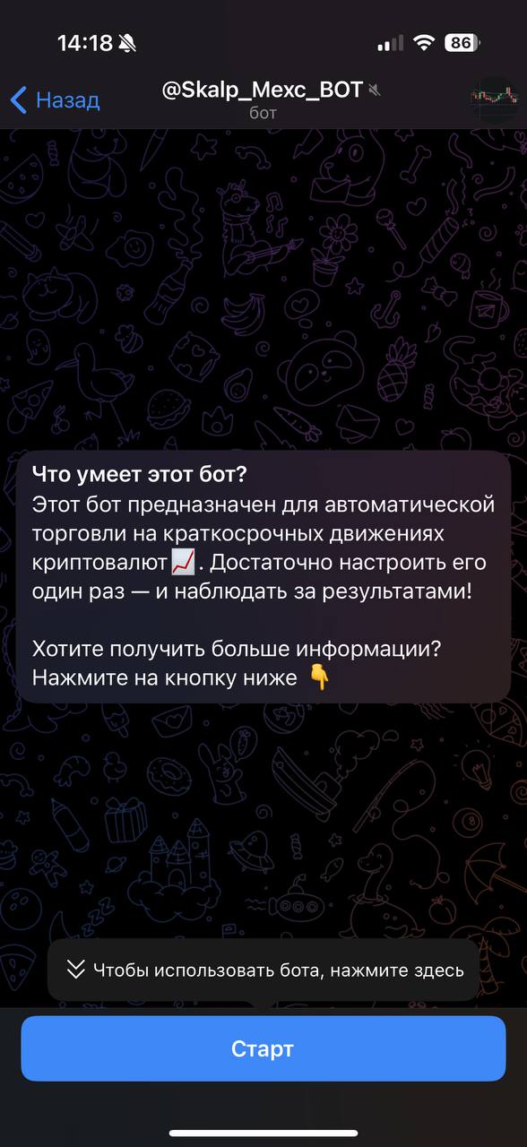 Старт в Боте API